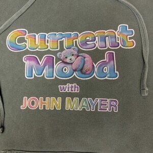 2019 John Mayer x Lisa Frank "Current Mood" Spruce Concert Tour Band Hoodie - S